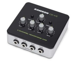 Samson QH4 4‑Channel Headphone Amplifier