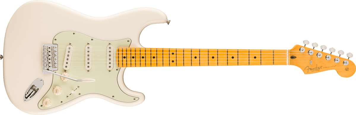 Fender Limited Edition American Professional Classic Stratocaster featuring the Fender Silent System, Maple Fingerboard, Olympic White
