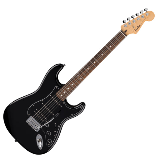 Fender Standard Stratocaster HSS Electric Guitar – Black