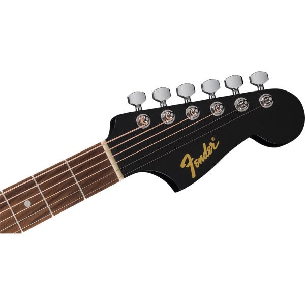 Fender California Debut Redondo CE, Spruce Top, Black Pickguard, Black