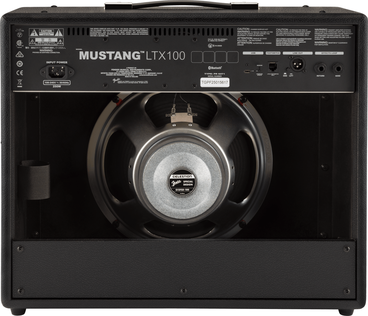 Fender Mustang LTX100, 230V UK