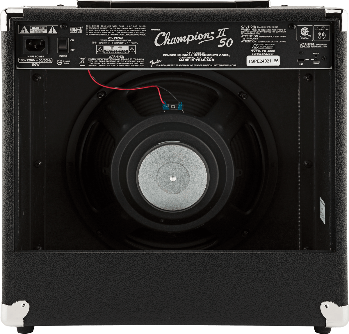 Fender Champion II 50, 12" 50W Amplifier
