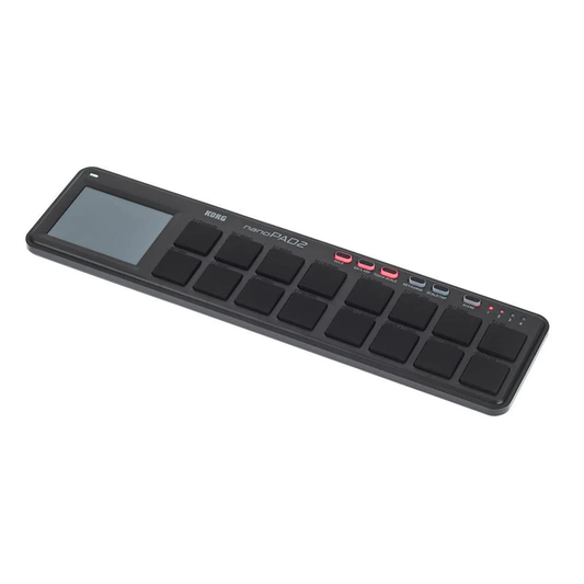Korg nanoPAD2 USB MIDI Pad Controller Black
