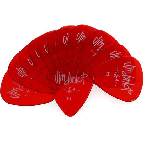 Dunlop Gels Picks Heavy (Red)
