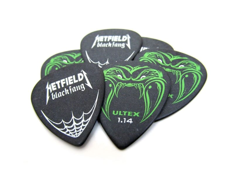Dunlop PH112P1.14 Black Fang Picks 6-Pack