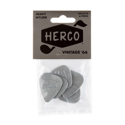 Dunlop Herco Vintage '66 Nylon Picks Heavy