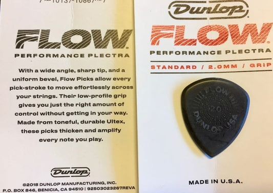 Dunlop Flow Standard Grip Pick 1.0mm