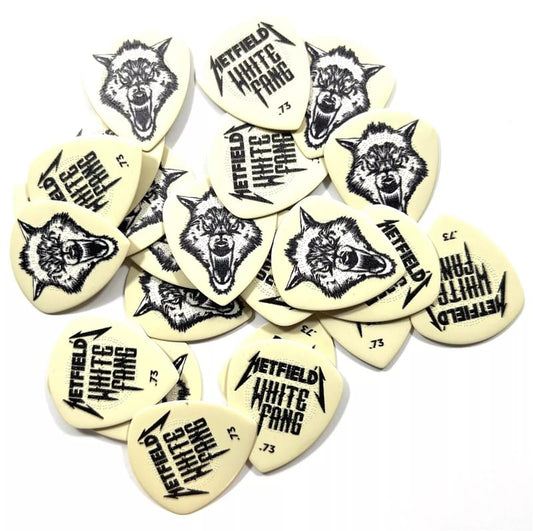 Dunlop PH122R1.14 White Fang Picks 1.14mm (24)