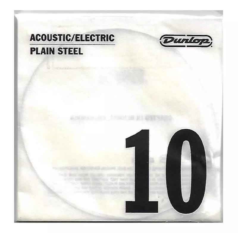 Dunlop DPS10 Plain Steel Single String .010