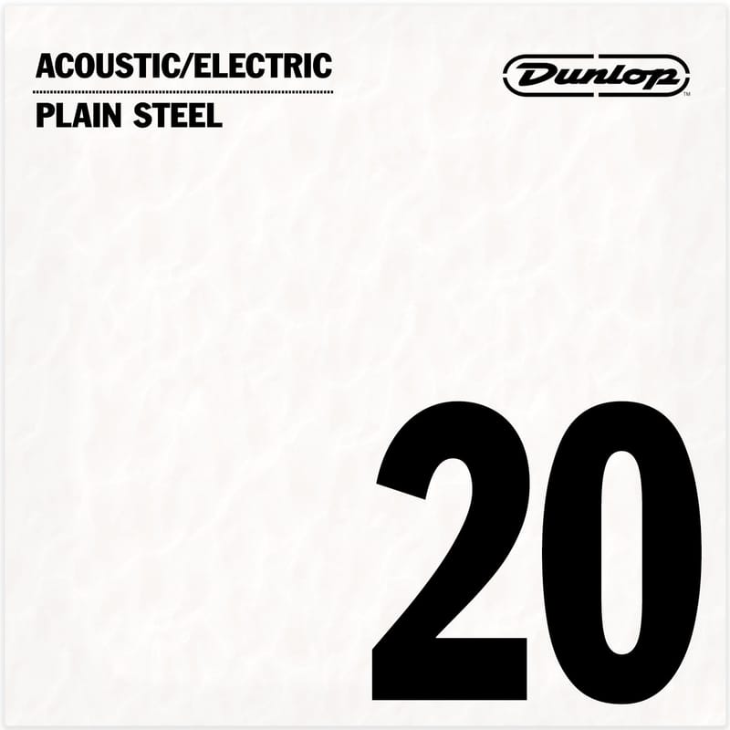Dunlop DPS20 Plain Steel Single String .020