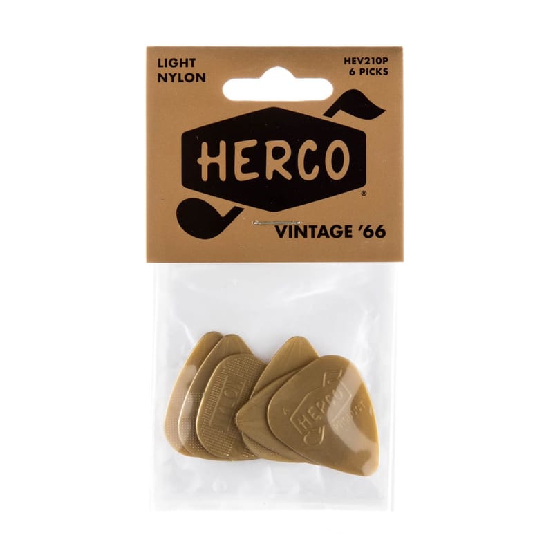 Dunlop Herco Vintage '66 Nylon Picks Light