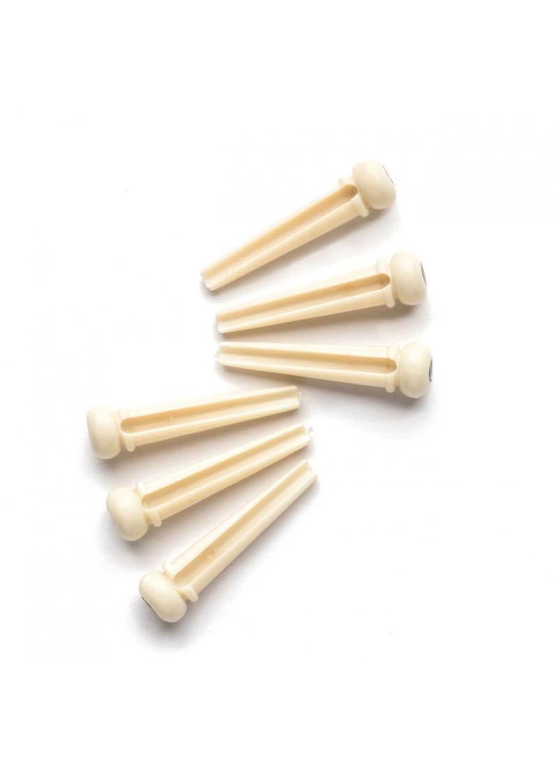 Dunlop Herco Bridge Pins White (HE216W)
