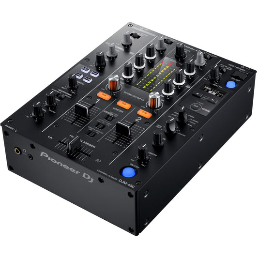 Pioneer DJ DJM-450 2-channel DJ Mixer with Beat FX