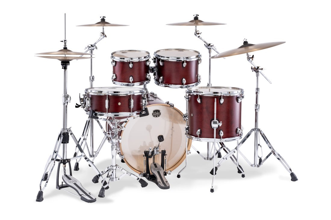 Mapex Mars Maple 5-Piece Drum Kit - Merlot Satin