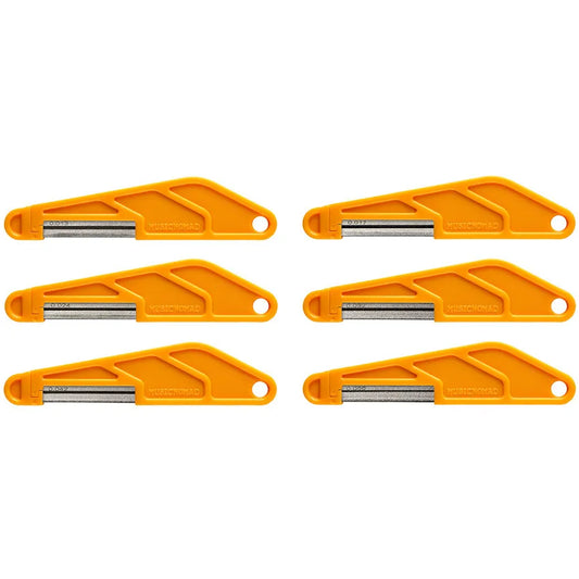 Music Nomad 6-Piece Acoustic Guitar Diamond Coated Nut File Set - Light/Medium Strings
