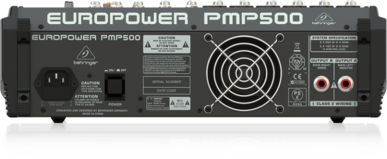 Behringer Europower PMP500 12-channel 500W Powered Mixer