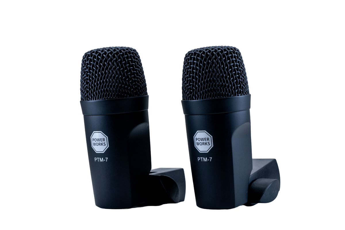 PowerWorks PDMK-7 7 Piece Drum Microphone Kit