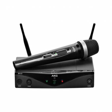AKG WMS420 V - Wireless Vocal Microphone System | Professional Studio & Live Microphone