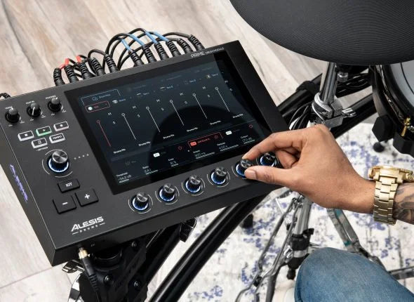 Alesis Strata Prime Ten-Piece Electronic Drum Kit with Touch Screen Drum Module