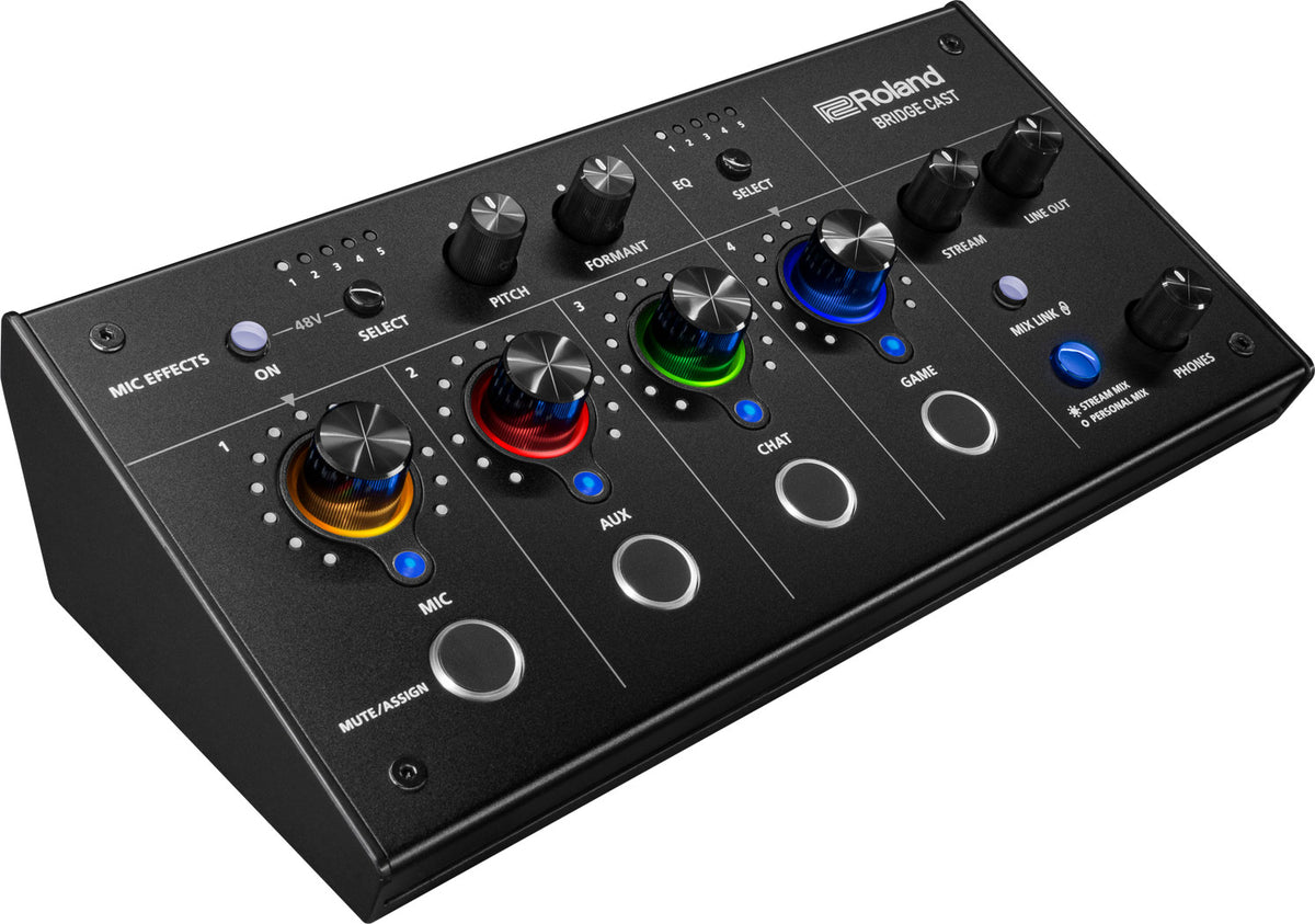 Roland BRIDGE CAST Dual-Bus Streaming Mixer - Black