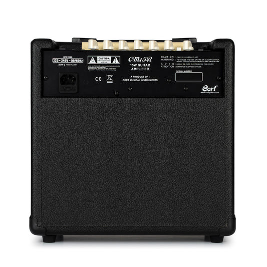 Cort CM15R Guitar Amp with Reverb - Black