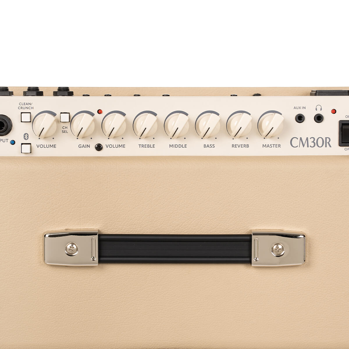 Cort CM30R Guitar Amp with Reverb - White Sand