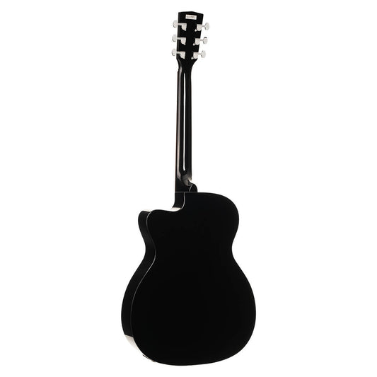 Cort L60CE OM Electro-Acoustic - Black Gloss