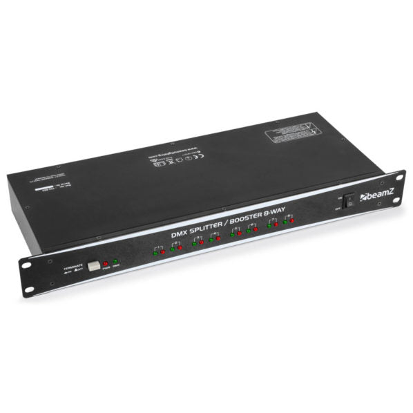 Beamz 8 WAY – DMX Booster/Distributor