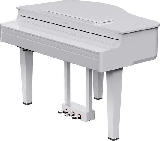 Roland GP-6 Digital Grand Piano - Polished White