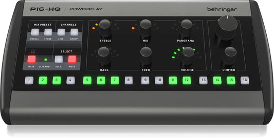 Behringer Powerplay P16-HQ 16-channel Digital Personal Mixer