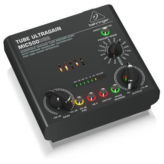Behringer MIC500USB Vacuum Tube Preamp