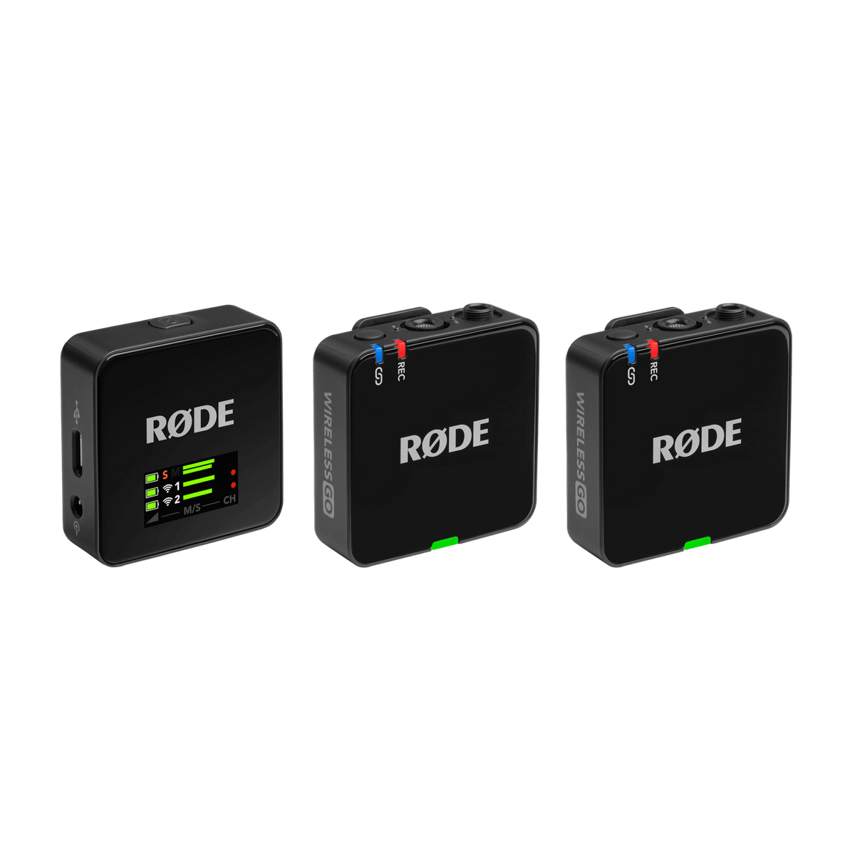 RODE Wireless GO (Gen 3) Dual-Channel Wireless Microphone System - Black