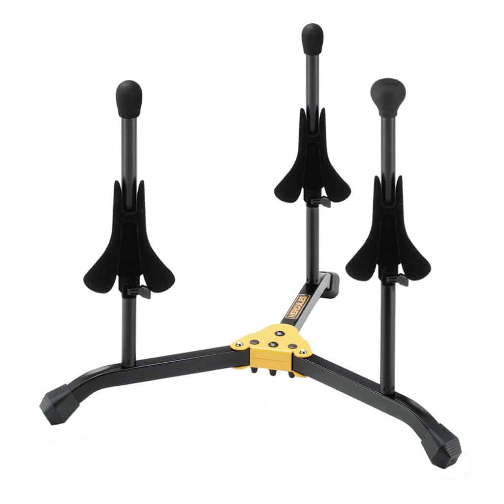 Hercules DS513BB Triple Trumpet/Cornet/Flugelhorn Stand