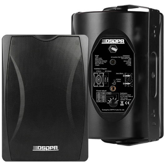 DSPPA DSP8064 40W 100V Wall Speaker - Black
