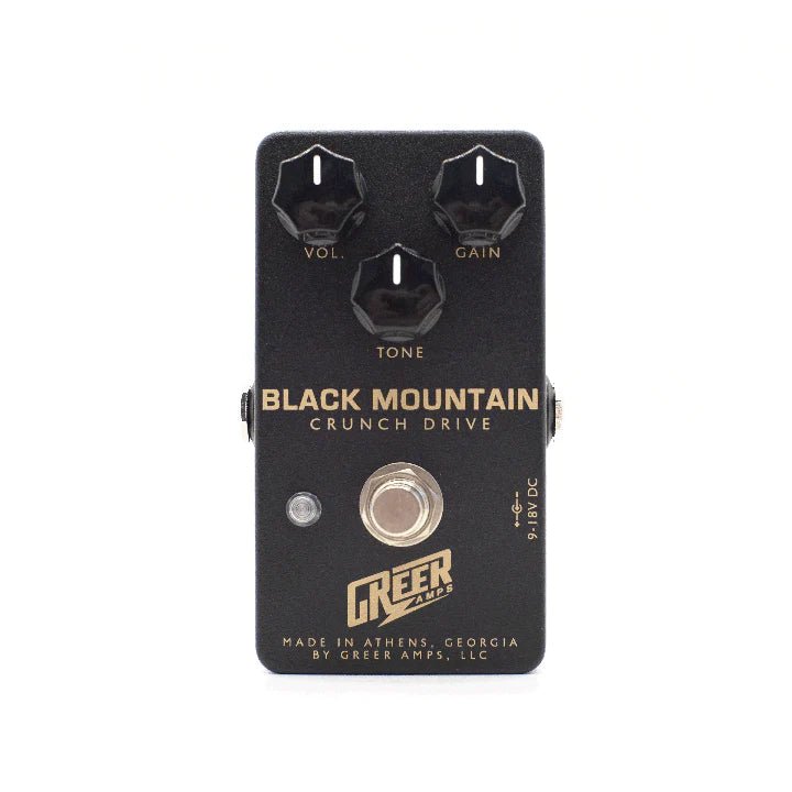 Greer Amps Black Mountain Crunch Drive