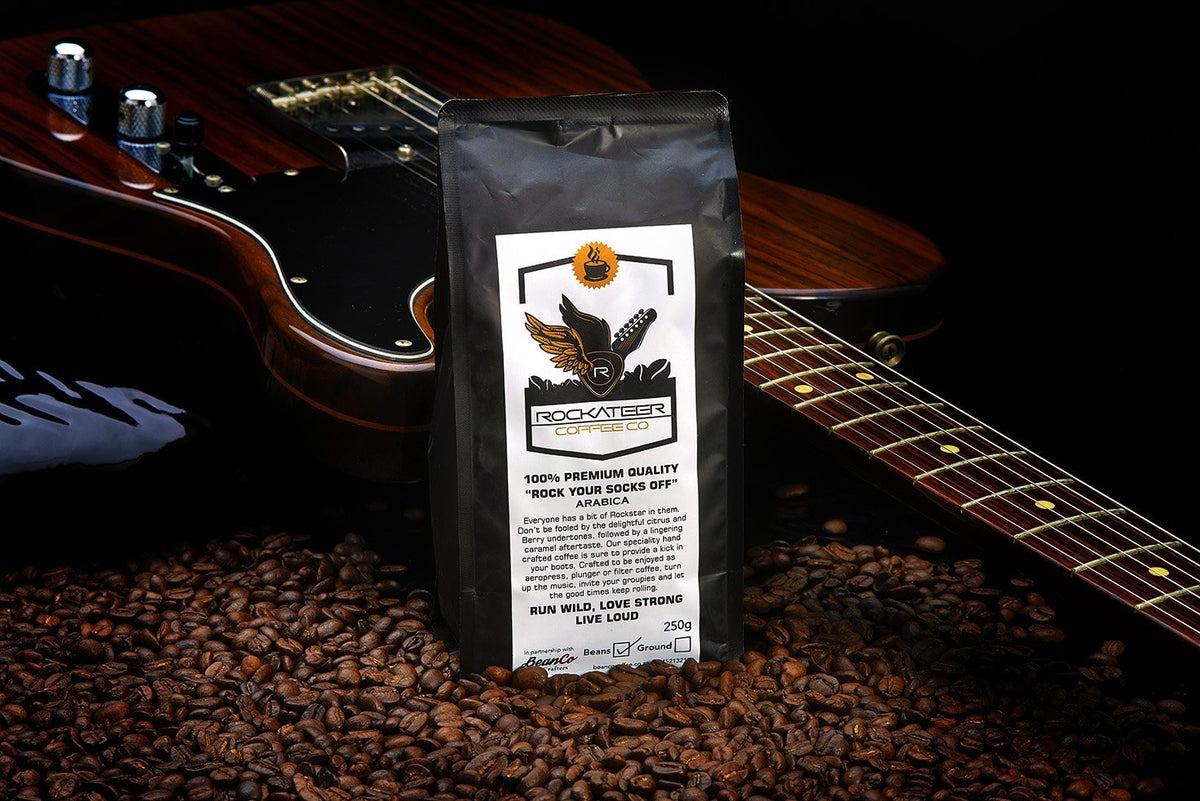 Rockateer Coffee | Fouche Guitars