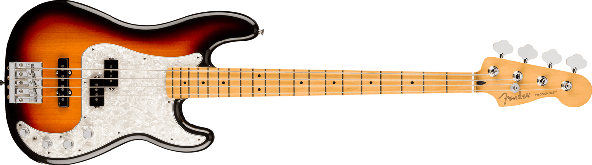 Fender Player II Modified Active Precision Bass, Maple Fingerboard, 3 Tone Sunburst