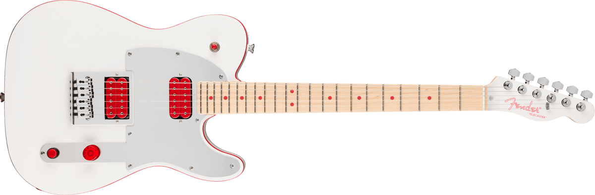 Fender John 5 Ghost Telecaster, Arctic White