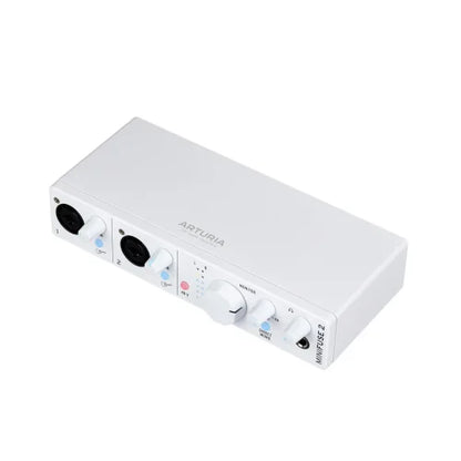 Arturia MiniFuse 2 USB-C Audio Interface (White)