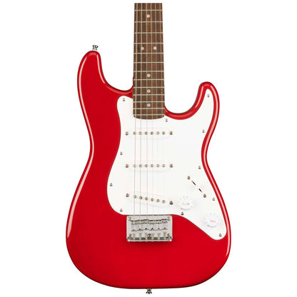 Fender Squier Mini Stratocaster, Laurel Fingerboard, White Pickguard, Dakota Red