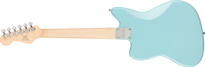 Fender Squier Mini Jazzmaster HH, Maple Fingerboard, White Pickguard, Daphne Blue