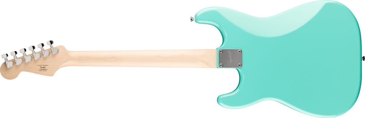 Fender Squier Sonic Stratocaster HT, Maple Fingerboard, White Pickguard, Sea Foam Green