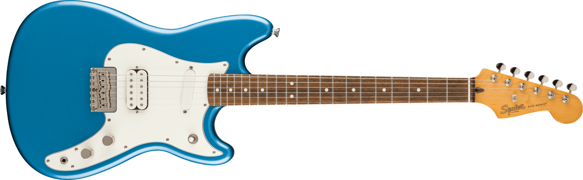 Fender Squier Classic Vibe Duo-Sonic HS, Laurel Fingerboard, Parchment Pickguard, Lake Placid Blue