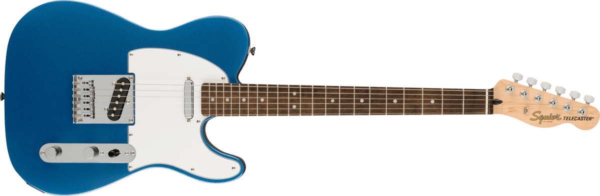 Fender Squier Affinity Series Telecaster, Laurel Fingerboard, White Pickguard, Lake Placid Blue
