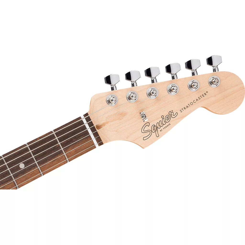 Fender Squier Debut Collection Stratocaster, Laurel Fingerboard, White Pickguard, Sea Foam Green