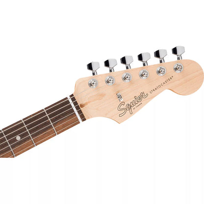 Fender Squier Debut Collection Stratocaster, Laurel Fingerboard, White Pickguard, Sea Foam Green