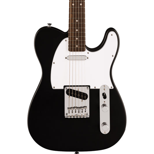 Fender Squier Debut Collection Telecaster, Laurel Fingerboard, White Pickguard, Black