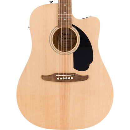 Fender California Debut Redondo CE, Spruce Top, Black Pickguard, Natural