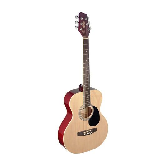 Stagg SA20A NAT - 4/4 Acoustic Guitar w/ Linden Top (Natural) | Stagg Guitar for Beginners, Students & Stage