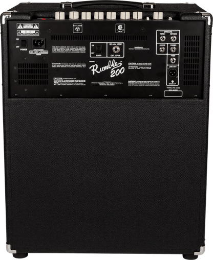Fender Rumble 200 (V3), 230V EUR, Black/Silver